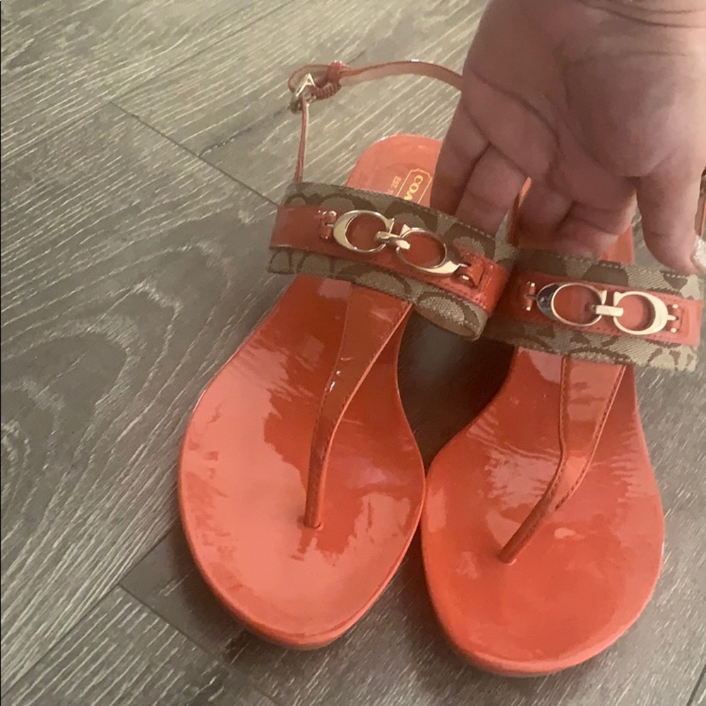 Coach wedges